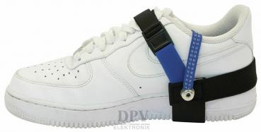 Permanent heel grounder blue/black ESD