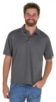 ESD Polo-Shirt PremiumSmooth, anthrazit