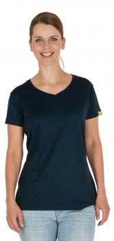 ESD T-Shirt Lady PremiumSmooth, dunkelblau