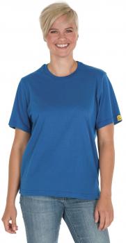 T-Shirt ESD, Kurzarm, royalblau