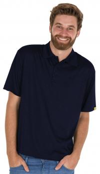 ESD Poloshirt PremiumSmooth, dunkelblau
