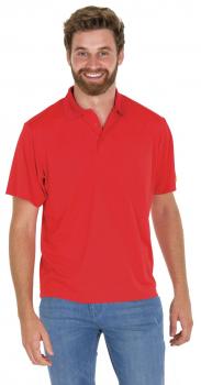 Poloshirt Kurzarm Coolmax® ALL SEASON rot ESD