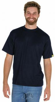T-Shirt Coolmax® ALL SEASON dunkelblau ESD