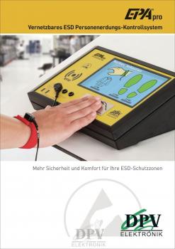 EPApro® Vernetzbares ESD Personenerdungs-Kontrollsystem