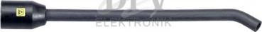 ESD-Gummidüse flexibel, 300 mm lang, Ø 14 mm