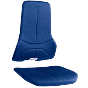 Textile upholstery Duotec blue ESD