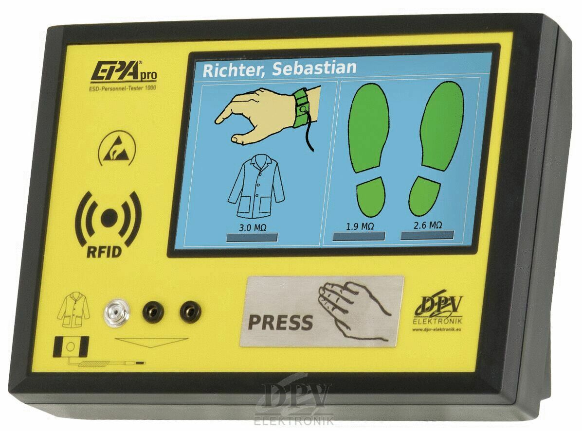 Personen-Teststationen