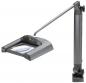 Preview: The image shows a reading magnifier with a flexible arm. It has a flat, large lens and a stable base. The lamp can be positioned over books or documents.