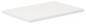 Preview: The image shows a flat, rectangular plate in a uniform, matte white. It is situated on a neutral surface and has no additional patterns or colors.