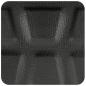 Preview: The image displays a smooth, black surface with a geometric pattern of raised, rectangular shapes. The texture appears slightly structured and reflects light.