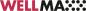 Preview: The image displays the word "WELLMA" in large letters. "WELL" is red, "MA" is black. To the right, there are six small black dots arranged in two rows.