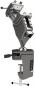 Preview: The image shows a gray device with two arms that are connected by a type of joint. There is a solid handle at the bottom and a clamp for attachment.