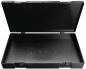 Preview: The image shows a black, rectangular box with a lid that is open. The interior surface is smooth and also black. The box has a striking, distinctive shape.