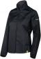 Preview: The image shows a black jacket with a high collar and long sleeves. It has a sporty, simple shape and a small logo on the left arm. The fabric appears sturdy and weather-resistant.