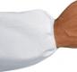 Preview: The image shows an arm wrapped up to the wrist with a white, elastic protective cover. The hand is in a neutral position.