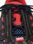 Preview: Das Bild zeigt einen Sportschuh in Schwarz und Rot mit blauen Schnürsenkeln. Die Oberfläche hat ein Netzdesign, und das Markenzeichen ?jalas? ist gut sichtbar.