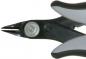 Preview: The image shows a small pair of pliers with gray handles and a black body. The pliers have a pointed, narrow blade suitable for gripping or cutting.