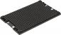 Preview: The image shows a rectangular, black plate with many small, uniform elevations. The surface is textured and has two recesses at the corners.