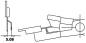 Preview: The image shows a technical drawing. On the left is a side view of an object with a small pin. On the right is a top view of a flat element that is tilted.