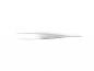 Preview: The image shows a thin, long metal tweezer. It has a slim shape with two pointed ends that can be pressed together. The background is plain and white.