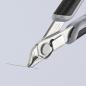 Preview: The image shows a pair of pliers with sharp, flattened tips used for cutting thin wire or thread. The handle has a non-slip surface.