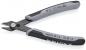Preview: The image shows a pair of pliers with short, sharp blades and an ergonomic handle. The handle has a gray rubber surface for better grip. On one of the handles, the brand name "KNIPEX" is displayed.