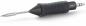 Preview: The image shows a soldering iron with an ergonomic, rubberized grip. The tip is metallic and tapered, ideal for soldering. The iron has a narrow, flexible cord.