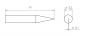 Preview: The image displays a technical drawing of a pen. It is 19 mm long and has a tapered shape. On the right, two diameters are indicated: 3.2 mm and 0.1 mm.