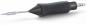 Preview: The image shows a soldering iron with a gray handle and a non-slip surface. The tip is silver-colored and narrow. The handle has an ergonomic shape for better grip.