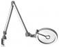Preview: The image shows an adjustable desk lamp with a round lampshade and a sturdy clip for attachment. The arm is flexible and allows for various positions.
