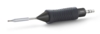 Preview: The image shows a handy tool with a grippy, black handle. At one end, there is a thin, silver attachment. It has a slightly geometric, pointed shape.