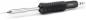 Preview: The item is a black soldering iron with a rubberized grip for better handling. The tip is metallic and pointed, ideal for soldering components.