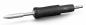 Preview: The image shows a screwdriver with an ergonomic, black rubberized handle and a silver, pointed tip. The handle has grooves for better grip.