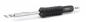Preview: The image shows a soldering iron with a black rubberized handle. The tip is flat and metallic, ideal for soldering components. The iron is slim and ergonomically designed.