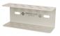 Preview: The image shows a white holder with two horizontal shelves. It has several holes and a sturdy, rectangular shape. Ideal for storing tools or equipment.
