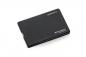Preview: The image displays a narrow, rectangular black plastic case. It is matte and has a smooth surface finish. On the front, the inscription "easyPOCKET" along with the logo is subtly integrated.