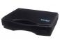 Preview: The image shows a black, rectangular plastic box with a smooth surface and a slightly raised handle. On the top side, the "Weller" logo is visible in blue lettering.
