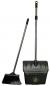 Preview: In the picture, there is a broom and a dustpan. The broom has a long, sturdy handle and soft bristles. The dustpan is black with an ergonomic handle.