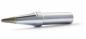 Preview: The image shows a silver, pointed pen that has a conical shape. The tip is gray-colored and narrow, while the body is round and smooth.
