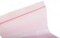 Preview: The image shows a transparent, resealable plastic bag. The top edge has a red stripe indicating the closure. The bag is partially filled.