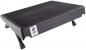Preview: The image shows a rectangular, black platform with a slightly textured surface. It has four legs that are adjustable in height, and a pleasant, modern appearance.