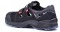 Preview: The shoe is black with a sturdy upper. It has breathable cutouts on the sides, a wide, stable foot area, and a non-slip rubber sole.