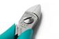 Preview: The image shows a high-quality pair of pliers with a silver, sharp head and blue, ergonomic handles. The brand "Weller" is engraved. The pliers have a precise design.