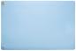 Preview: The image displays a solid-colored, rectangular area in light blue. In one corner, there is a small, yellow logo. The surface appears smooth and even.