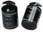 Preview: The image shows two black, cylindrical measuring devices with a flat bottom and a rounded top. On the surface are white inscriptions about the model and technical specifications.