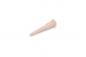 Preview: The image shows a slim, long applicator made of a skin-colored material. It has a wide base and tapers to a pointed shape.