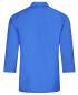Preview: The image shows a long-sleeve top in bold blue. The back is plain, the cut is straight and it has a classic collar with buttons on the sleeves.