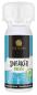 Preview: The image shows a spray bottle with a white cap. The bottle is predominantly light blue with a white label. It reads "SNEAKER FRESH" and the word "SOLITAIRE" in gold.
