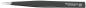 Preview: The image shows a narrow, black tweezer with a pointed, shiny working surface and an engraving. It has an ergonomic shape and is easy to hold.