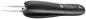 Preview: The image shows a black tweezer with two pointed, narrow pincers. The handle is slightly curved and textured to provide a good grip.